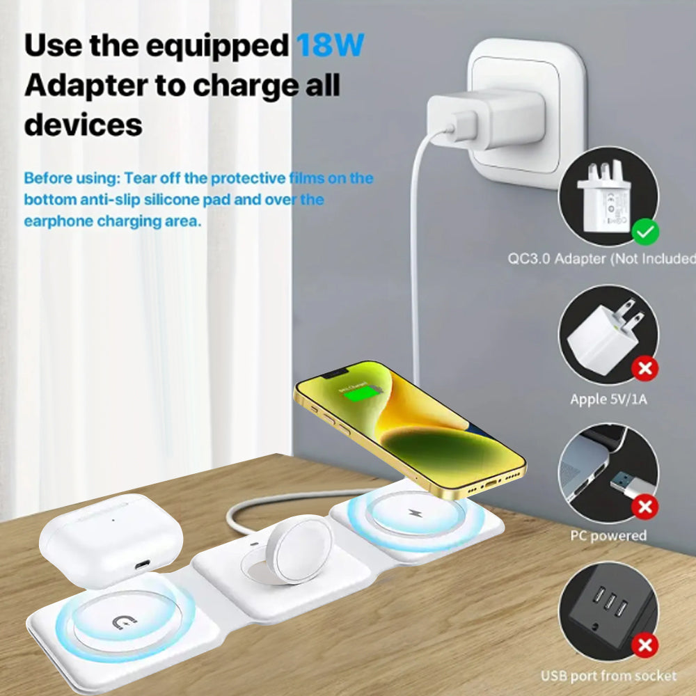 HydroCharge™ - 3 in 1 Charger für überall